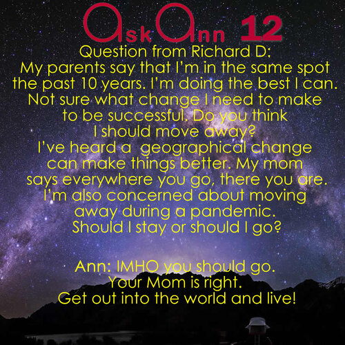 Ask Ann 12